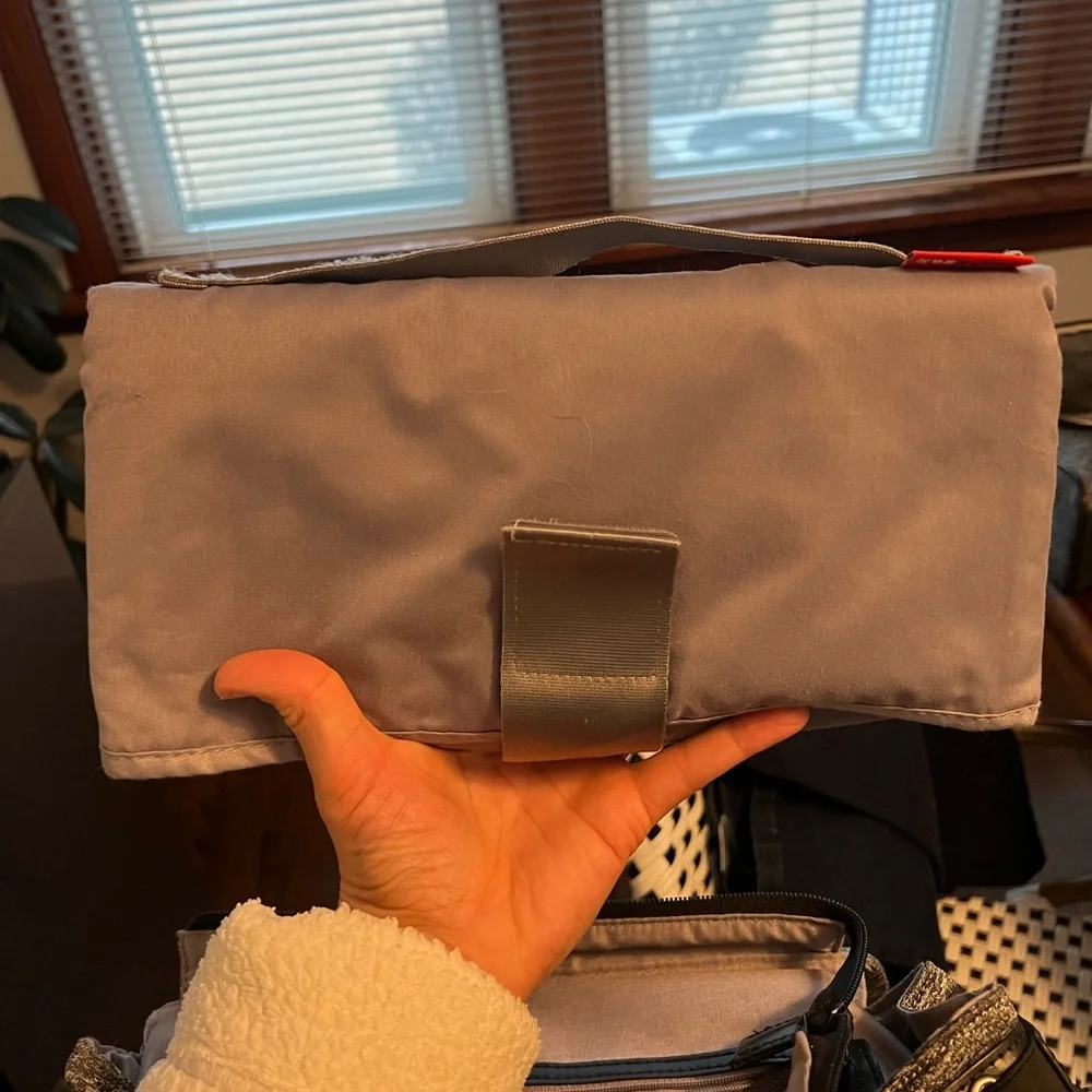 Storksak Heather Gray Baby Changing Bag - Gray